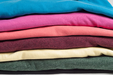 Image showing Multicolored clothes