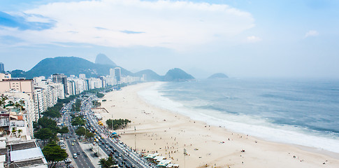 Image showing Copacabana Beach