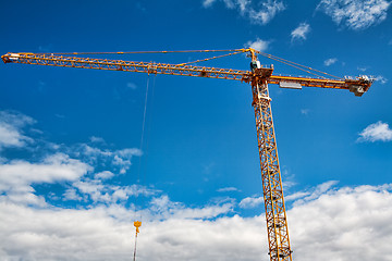 Image showing Tower crane