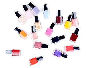 Image showing Vials nail polish in bulk