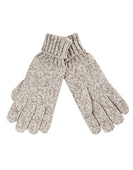 Image showing Grey knitted gloves