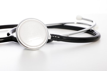 Image showing Coiled stethoscope