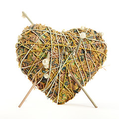 Image showing Heart shaped potpourri