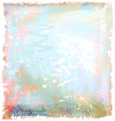 Image showing grunge background in watercolor style