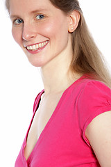 Image showing Smiling mid age female