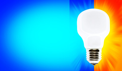 Image showing White bulb