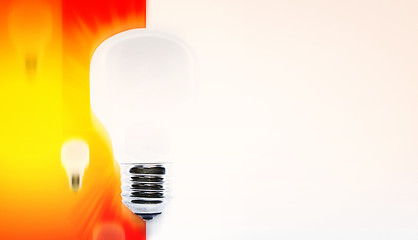 Image showing White bulb