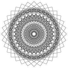 Image showing Abstract geometric shape