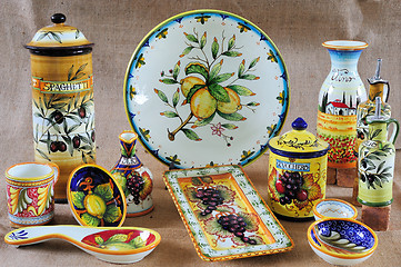Image showing Tuscan Potteries