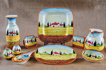 Image showing Tuscan Potteries