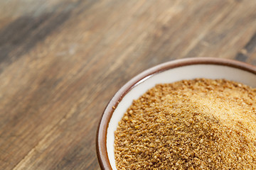 Image showing coconut palm sugar