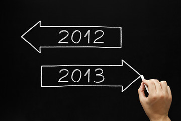 Image showing Going Ahead to Year 2013