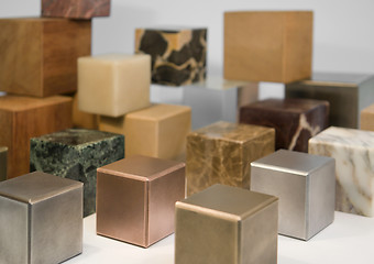 Image showing various cubes