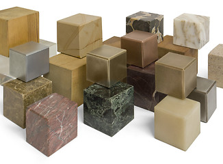 Image showing various cubes