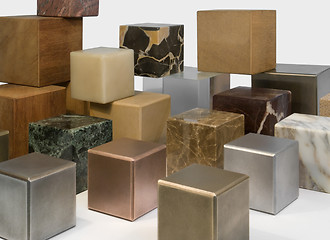 Image showing various cubes