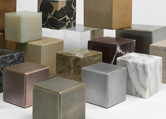 Image showing various cubes