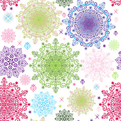Image showing Seamless colorful pattern