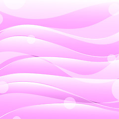 Image showing vector abstract magenta background with waves