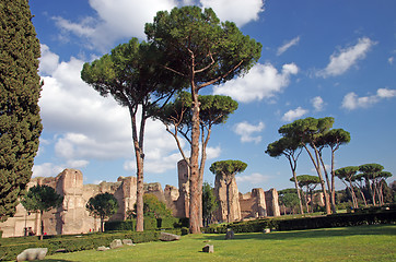 Image showing Roman public baths