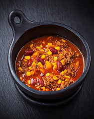 Image showing Hot chilli con carne