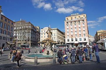 Image showing Piazza Barberini