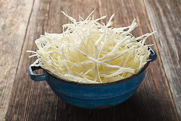 Image showing Sliced cabbage