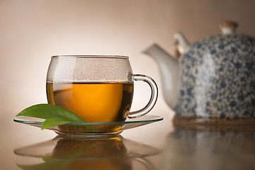 Image showing Hot tea