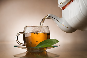 Image showing Hot tea