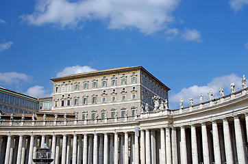 Image showing Pope's apartment