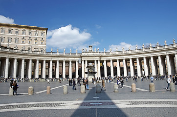 Image showing Collonade of Saint Peter Square