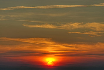 Image showing Sunset