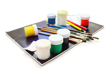 Image showing Art supplies 