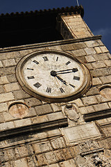 Image showing Ancient clock tower
