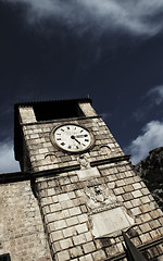 Image showing Ancient clock tower