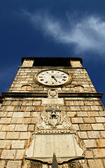 Image showing Ancient clock tower