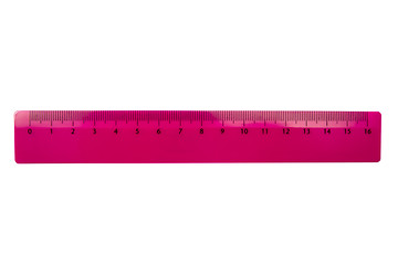 Image showing Red Ruler