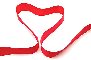 Image showing Red ribbon