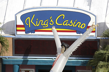 Image showing king's casino sign