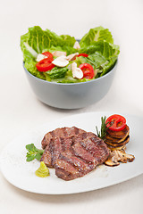 Image showing grilled Kobe Miyazaky beef