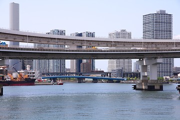 Image showing Tokyo - Rainbow Bridge