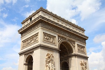 Image showing Triumphal Arch, Paris