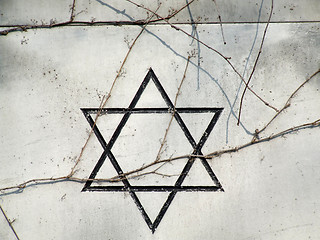 Image showing Hebrew star of David