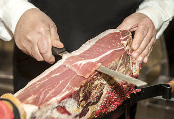 Image showing Jamon serrano