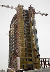 Image showing Business center construction.