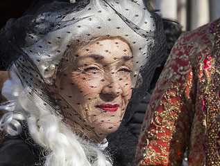 Image showing Woman with a Veil