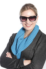 Image showing Smiling casual woman