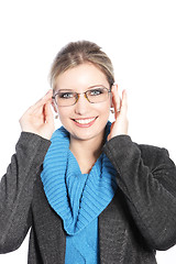 Image showing Happy businesswoman