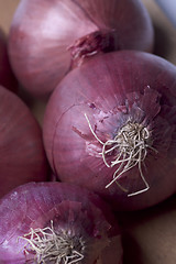 Image showing red onions