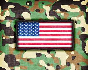 Image showing Amy camouflage uniform, USA