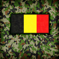 Image showing Amy camouflage uniform, Belgium